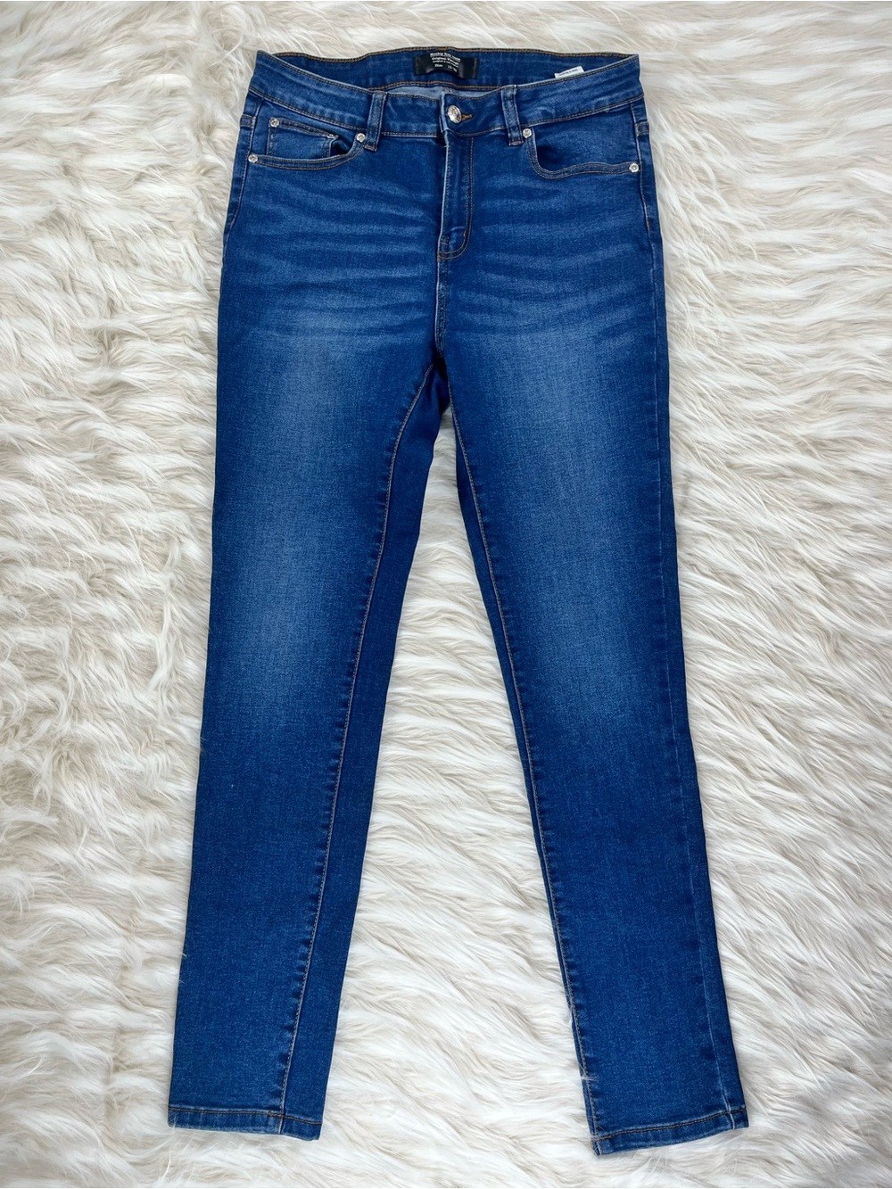 Monkey Ride Jeans Women's 13/32x29.5 Mid Rise Slim Fit Medium Wash